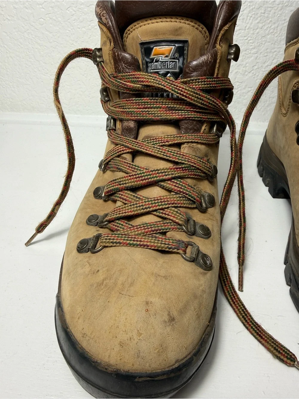 Zamberlan Men's Gore Tex Brown Waterproof Hiking/Work Boots